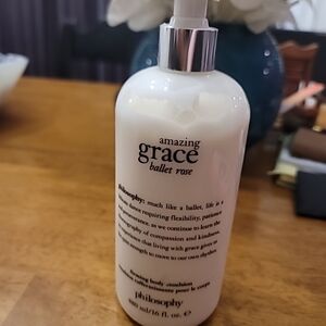 PHILOSOPHY Amazing Grace Ballet Rose Firming Body Emulsion Lotion 16 Oz! W-pump